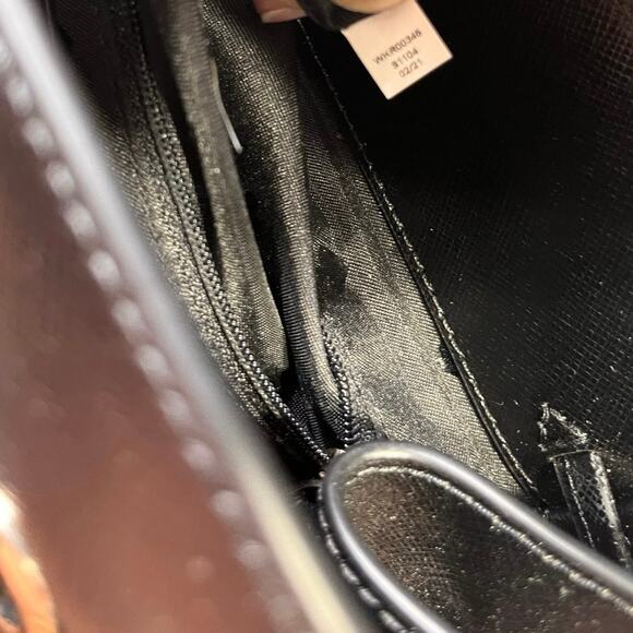 Kate Spade Mulberry Street Small Breezy Black Flap Backpack - Picture 11 of 11